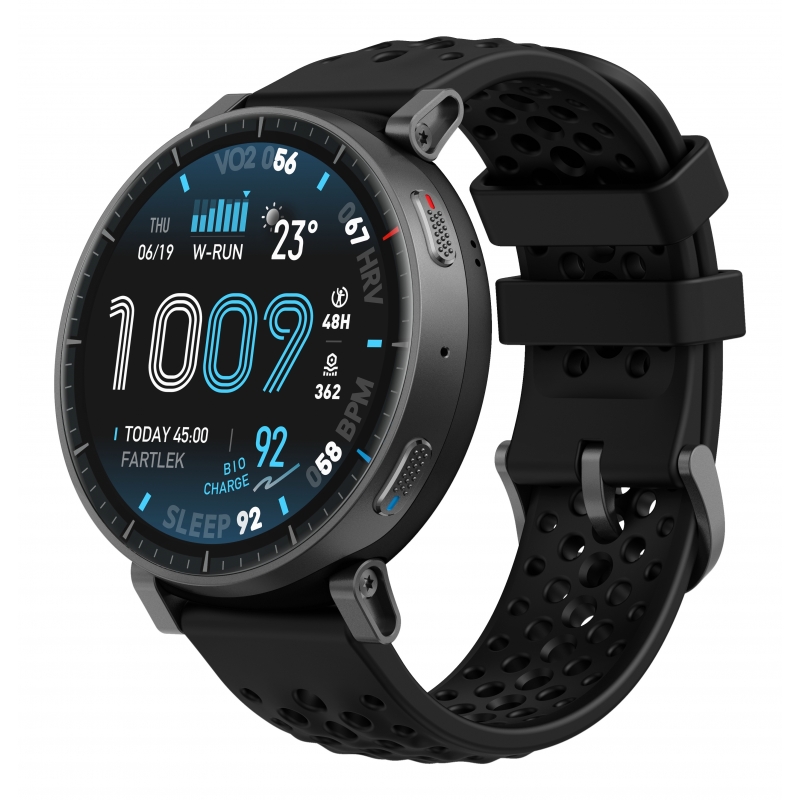 Amazfit Active Max 3.81 cm (1.5") AMOLED Digital 480 x 480 pixels Touchscreen Black