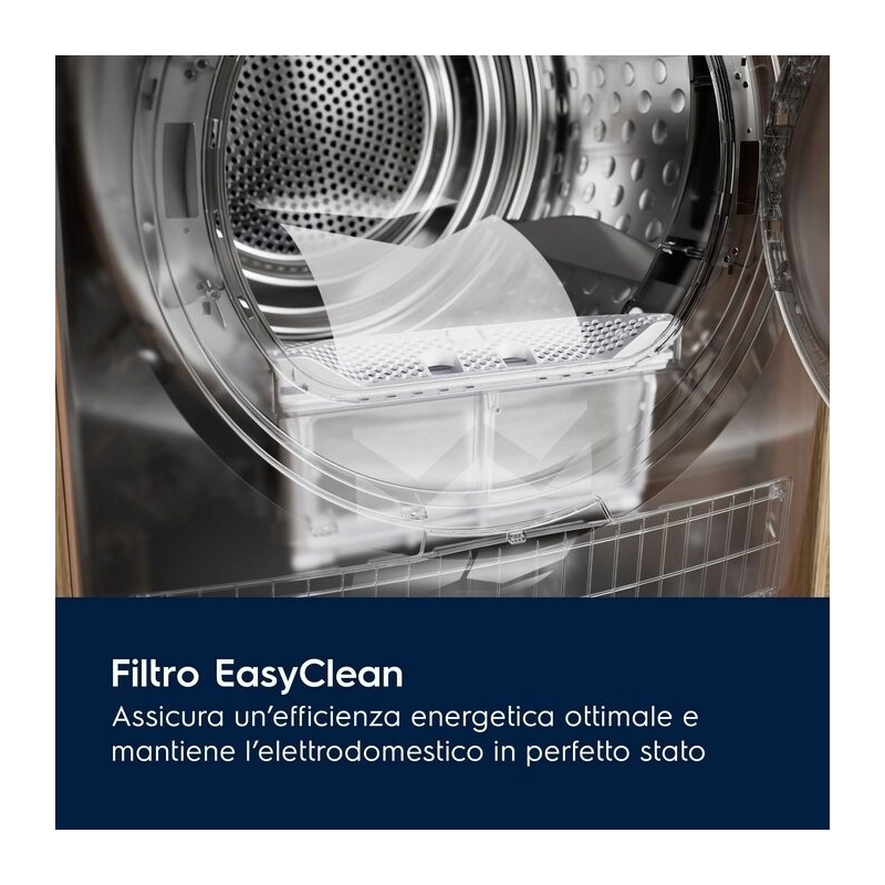 Electrolux EW6H28G Wäschetrockner Freistehend Frontlader 8 kg Weiß