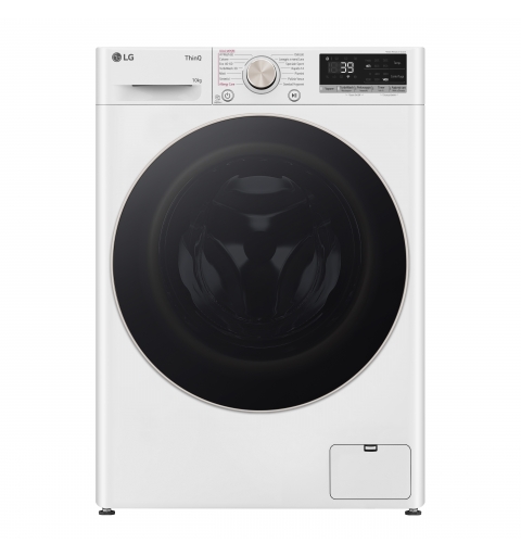 LG F4R7010TSWG Lavatrice 10kg AI DD, Classe A-10%, 1400 giri, TurboWash, Vapore