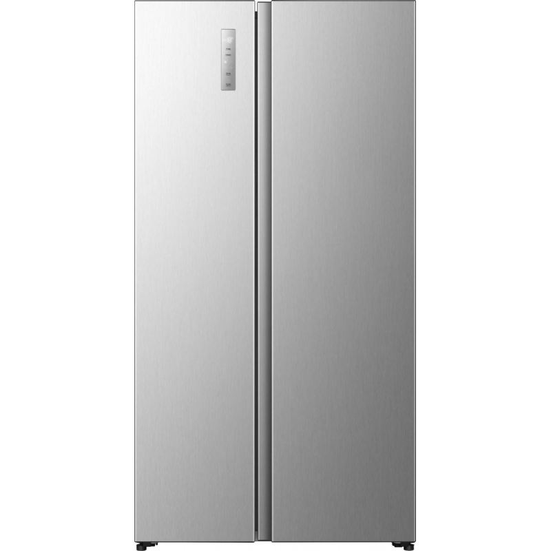 Hisense RS3P558NEIE nevera puerta lado a lado Independiente 544 L Gris, Acero inoxidable