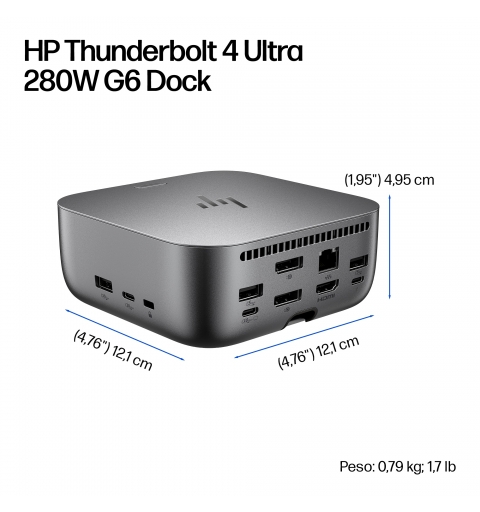 HP Base de acoplamiento Thunderbolt 4 Ultra de 280 W G6