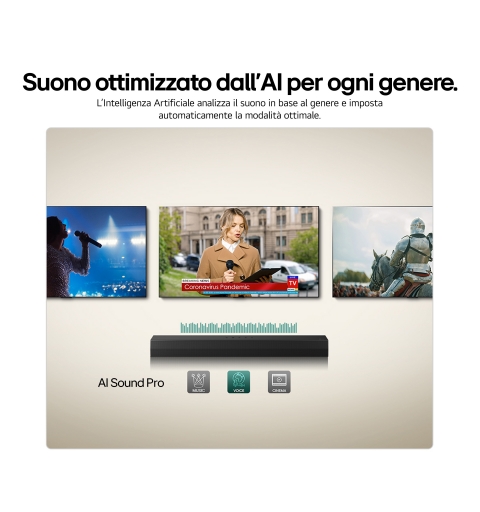 LG S20A Schwarz 2.0 Kanäle 50 W