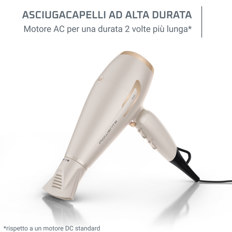 Rowenta Phon Pro Power+ Motore AC a Lunga Durata CV7243F0