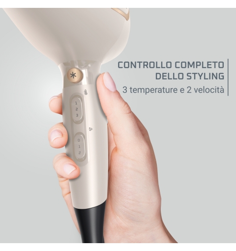 Rowenta Phon Pro Power+ CV7243F0 hair dryer 2200 W Ivory
