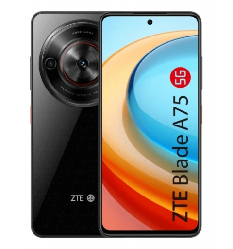 TIM ZTE Blade A75 5G 16,8 cm (6.6") Dual-SIM Android 13 USB Typ-C 4 GB 128 GB 5000 mAh Schwarz