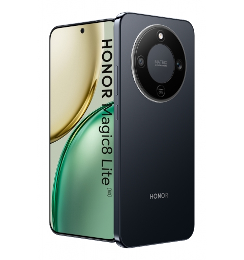 Honor Magic8 Lite 5G 17,2 cm (6.79") MagicOS 9.0 USB Typ-C 8 GB 512 GB 7500 mAh Schwarz