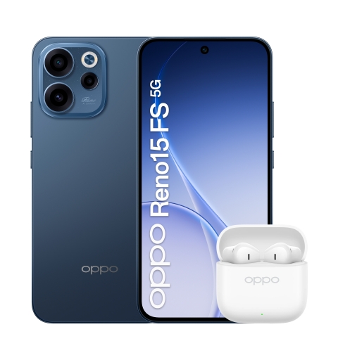 OPPO Reno15 FS 5G Twilight Black Box 16,7 cm (6.57") Double SIM Android 16.0 USB Type-C 8 Go 512 Go 6500 mAh Noir