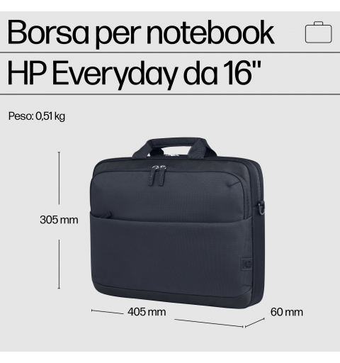 HP Bolsa para portátil Everyday de 16 pulgadas