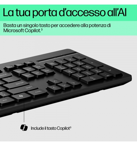 HP Ensemble combiné clavier et souris filaires 225