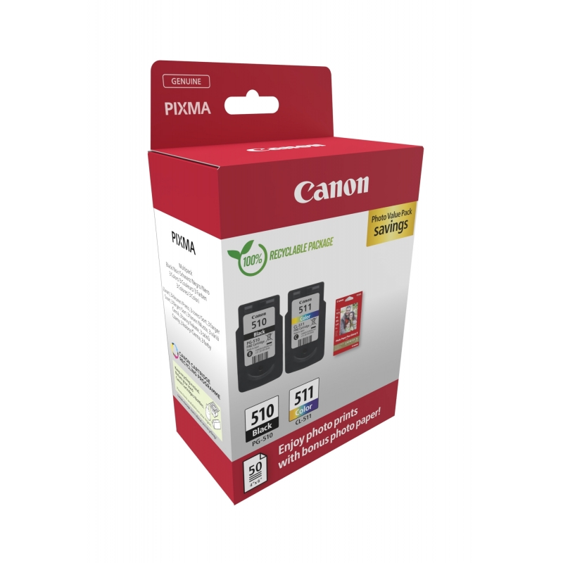 Canon PG-510 CL-511 Photo Value Pack