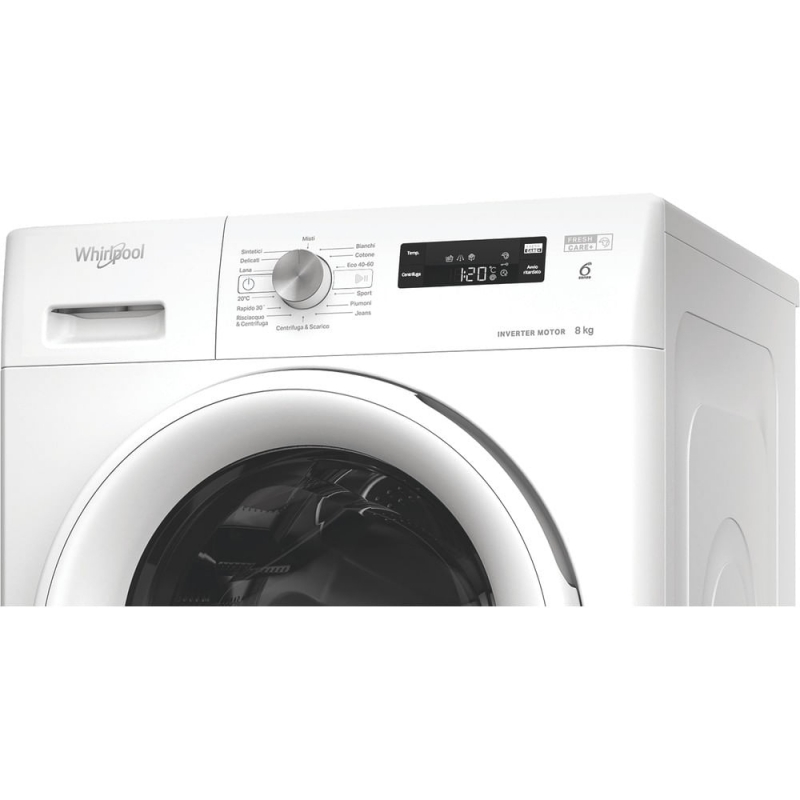Whirlpool FFS P87 IT washing machine Front-load 8 kg 1200 RPM White