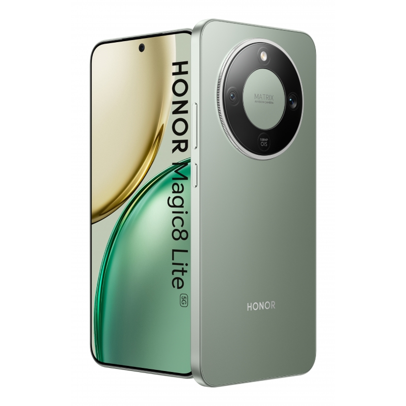 Honor Magic8 Lite 5G 17,2 cm (6.79") MagicOS 9.0 USB Type-C 8 Go 512 Go 7500 mAh Vert