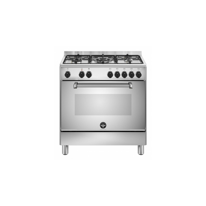 Bertazzoni La Germania Americana AMN855EXV 24 cocina Cocina independiente Eléctrico Encimera de gas Acero inoxidable