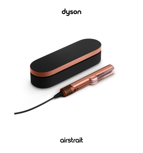 Dyson Airstrait Plancha de pelo Vapor Ámbar 1600 W 1,98 m