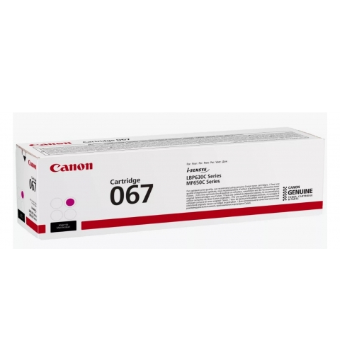 Canon 067 toner cartridge 1 pc(s) Original Magenta