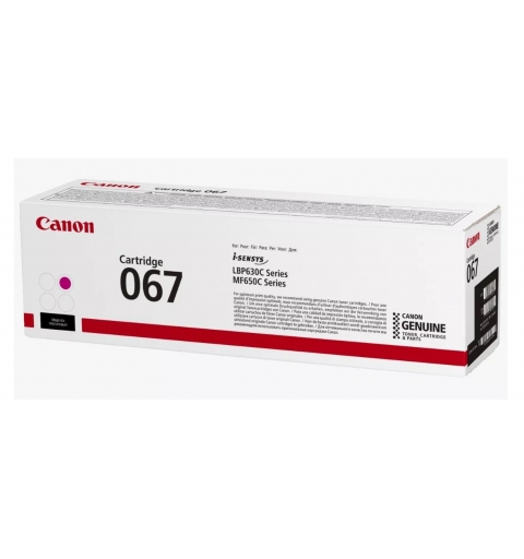 Canon 067 toner cartridge 1 pc(s) Original Magenta