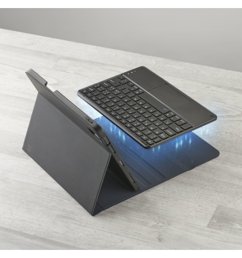 Cellularline Keymag Case Custodia con tastiera wireless per iPad 11" con layout italiano QWERTY, attacco magnetico, supporto