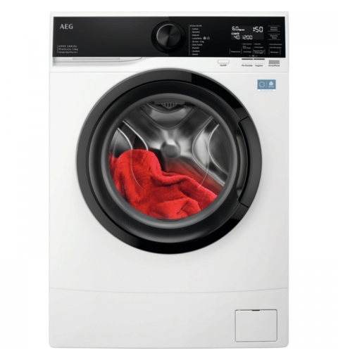 AEG L6SE26A washing machine Front-load 6 kg 1151 RPM White