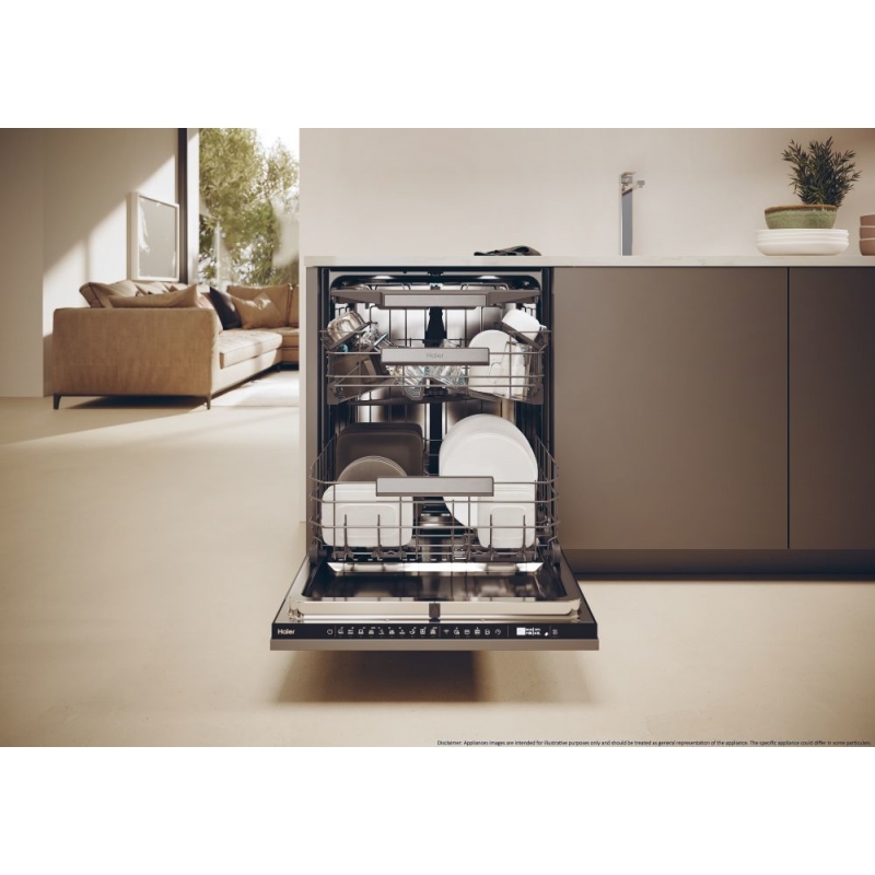 Haier XI 4A4M4PB Completamente integrado 14 cubiertos