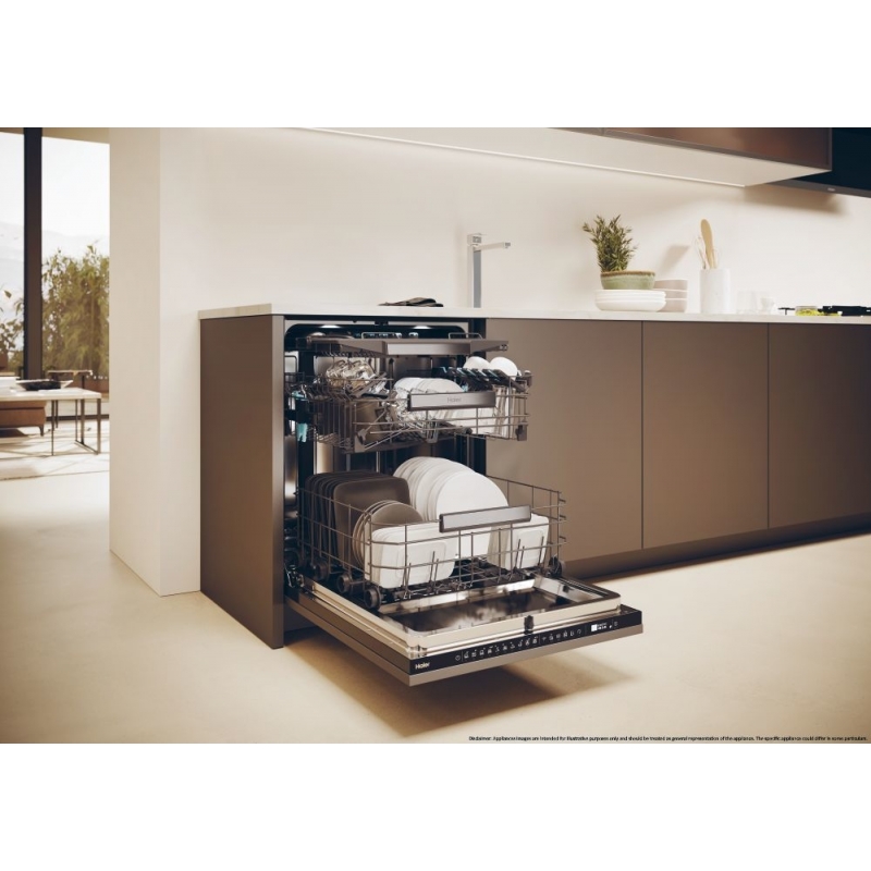 Haier XI 4A4M4PB Voll integriert 14 Maßgedecke