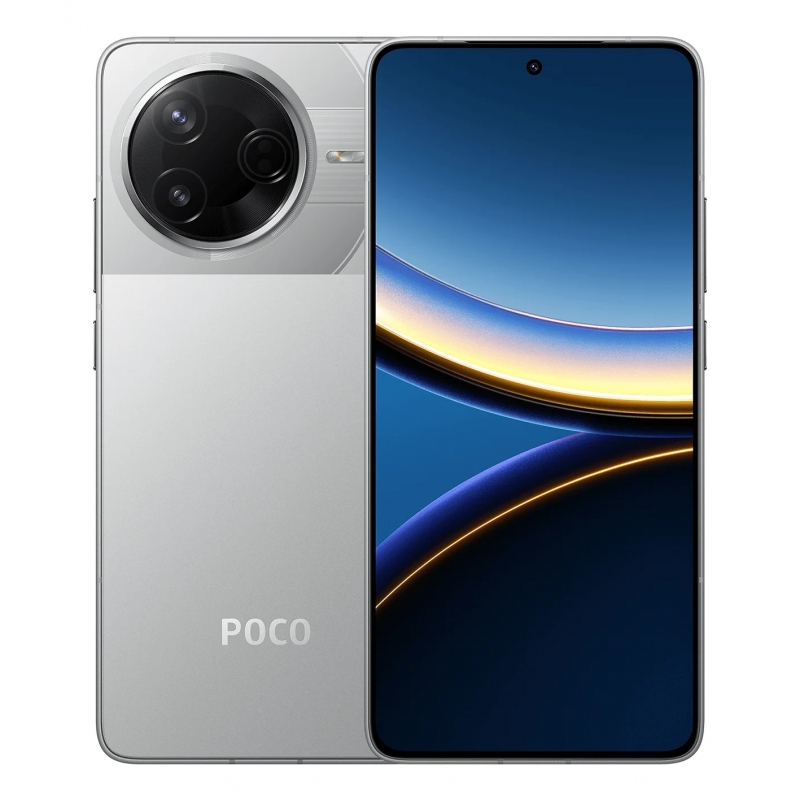 Xiaomi Poco F7 Pro 16,9 cm (6.67") Double SIM 5G USB Type-C 12 Go 512 Go 6000 mAh Argent