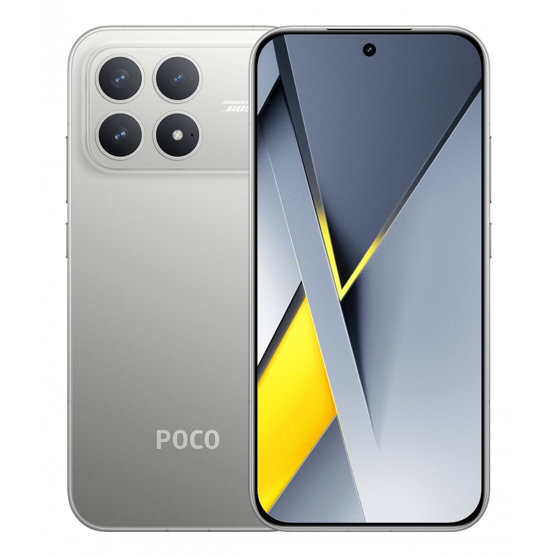 POCO F8 Pro 16.7 cm (6.59") Dual SIM 5G USB Type-C 12 GB 512 GB 6210 mAh Silver, Titanium