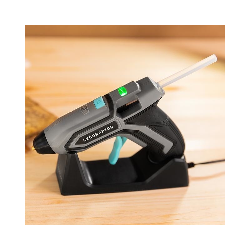 Cecotec CecoRaptor Perfect Fix 360 X-Treme Pistola per colla a caldo Nero, Blu