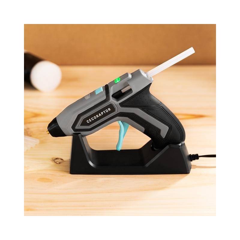 Cecotec CecoRaptor Perfect Fix 360 X-Treme Pistola per colla a caldo Nero, Blu