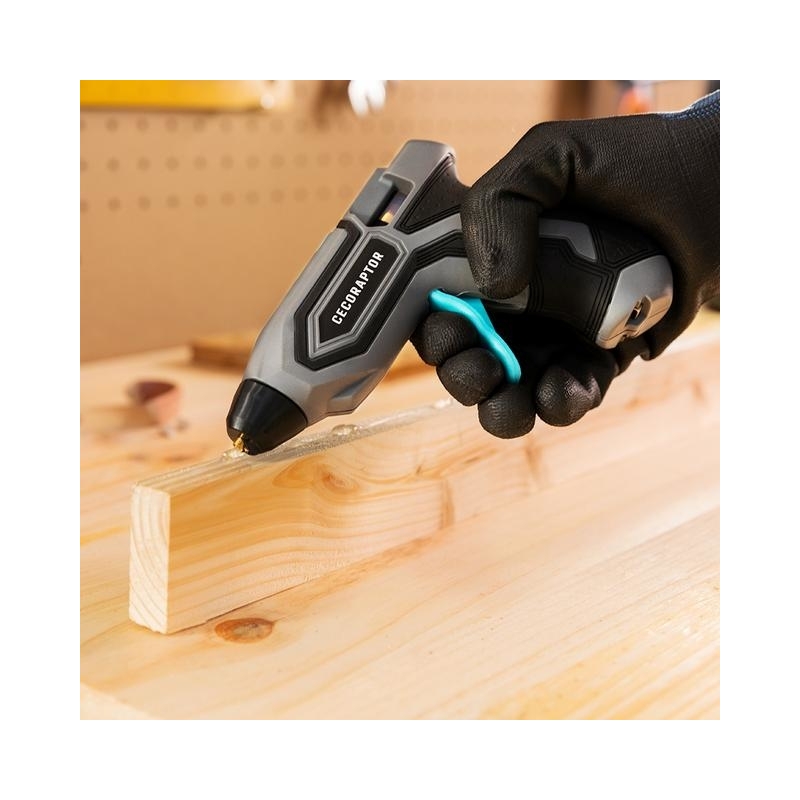 Cecotec CecoRaptor Perfect Fix 360 X-Treme Heißklebepistole Schwarz, Blau