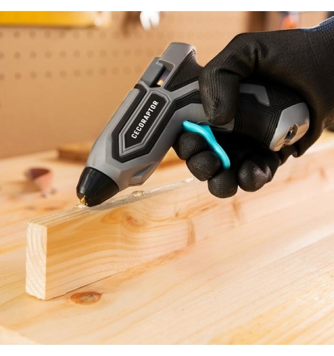 Cecotec CecoRaptor Perfect Fix 360 X-Treme Pistola per colla a caldo Nero, Blu