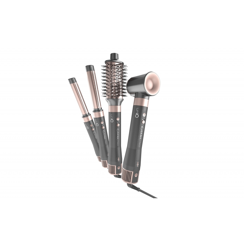 GA.MA Multistyler UniQ Aura Airflow Gris, Rose 1500 W 1,8 m