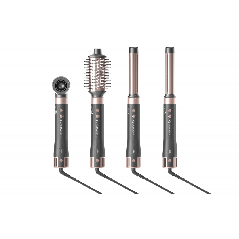 GA.MA Multistyler UniQ Aura Airflow Grigio, Rosa 1500 W 1,8 m