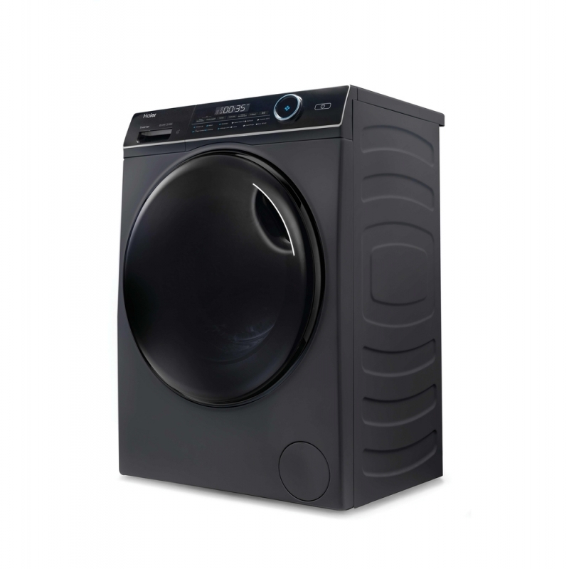 Haier I-Pro Series 5 I-Pro Serie 5, Lavatrice Slim 10 KG, 40% più efficente della classe A, 1400 giri, Antracite, Inverter,