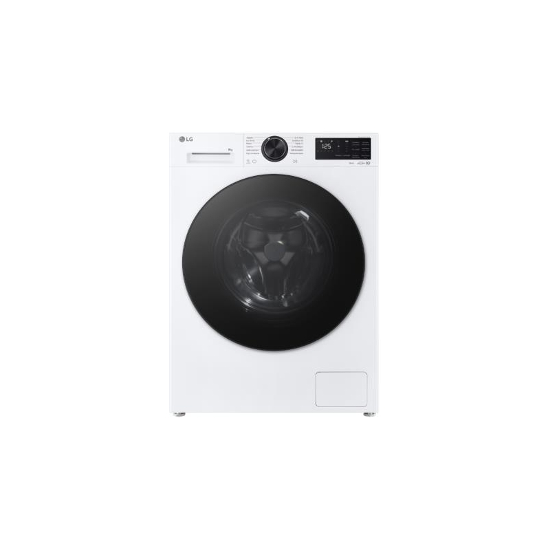 LG F2NX50S8TLB machine à laver Charge avant 8 kg 1200 tr min Blanc