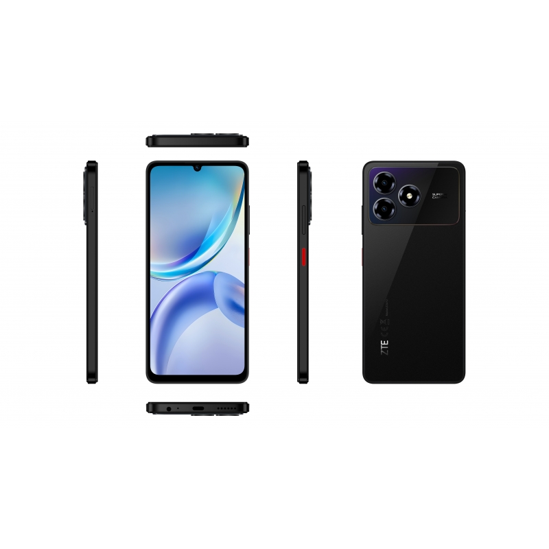 ZTE Blade A36 17,1 cm (6.75") Dual-SIM Android 15 4G USB Typ-C 4 GB 64 GB 5000 mAh Schwarz