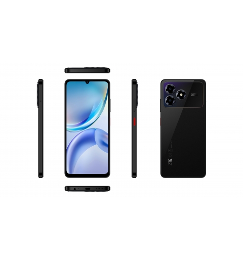 ZTE Blade A36 17,1 cm (6.75") Double SIM Android 15 4G USB Type-C 4 Go 64 Go 5000 mAh Noir