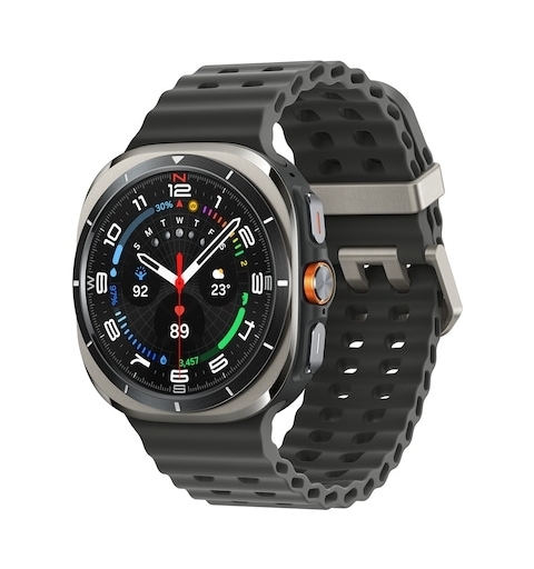 Samsung Galaxy Watch Ultra 3.81 cm (1.5") AMOLED 47 mm Digital 480 x 480 pixels Touchscreen 4G Silver, Titanium Wi-Fi GPS
