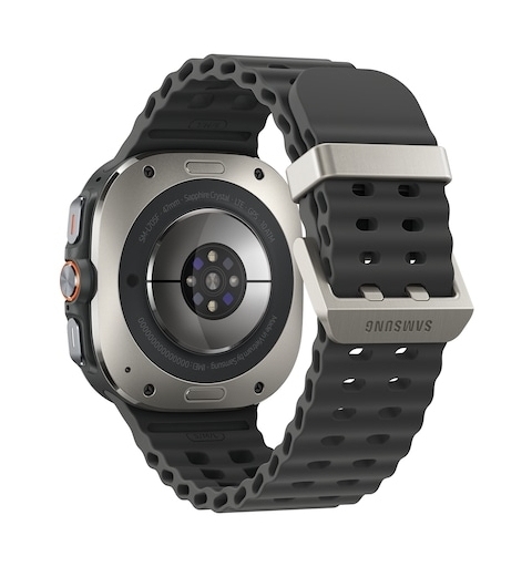 Samsung Galaxy Watch Ultra 3,81 cm (1.5") AMOLED 47 mm Digital 480 x 480 Pixeles Pantalla táctil 4G Plata, Titanio Wifi GPS