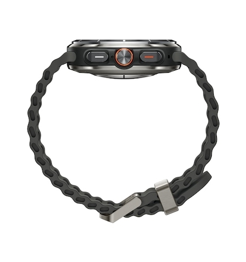 Samsung Galaxy Watch Ultra 3,81 cm (1.5") AMOLED 47 mm Digital 480 x 480 Pixel Touchscreen 4G Silber, Titan WLAN GPS