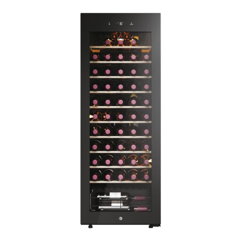 Haier Wine Bank 50 Serie 3 HWS58GGH1 Independiente Negro 58 botella(s)