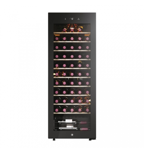 Haier Wine Bank 50 Serie 3 HWS58GGH1 Libera installazione Nero 58 bottiglia bottiglie