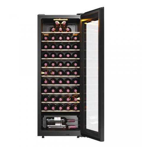 Haier Wine Bank 50 Serie 3 HWS58GGH1 Libera installazione Nero 58 bottiglia bottiglie