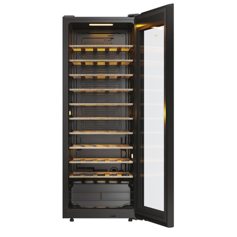 Haier Wine Bank 50 Serie 3 HWS58GGH1 Libera installazione Nero 58 bottiglia bottiglie