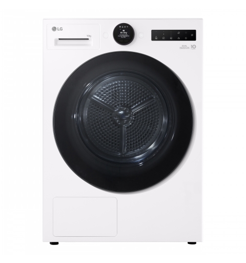 LG RHX7010TWB secadora Independiente Carga frontal 10 kg Blanco