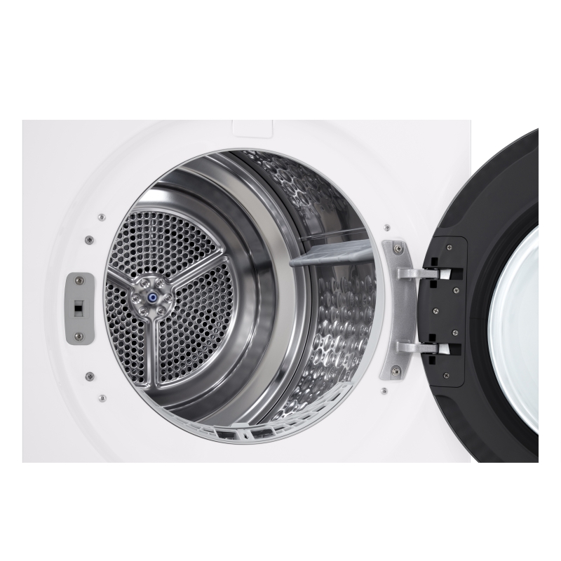 LG RHX7010TWB tumble dryer Freestanding Front-load 10 kg White