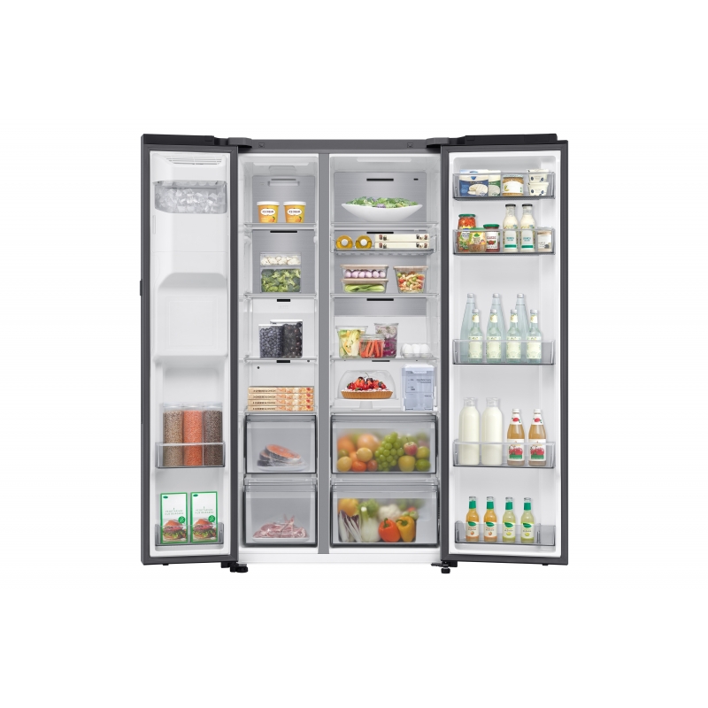 Samsung RS80F67KCTEF frigorifero side-by-side Libera installazione 634 L Acciaio inox