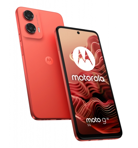 Motorola moto g35 5G 17,1 cm (6.72") Dual-SIM Android 14 USB Typ-C 4 GB 128 GB 5000 mAh Rot