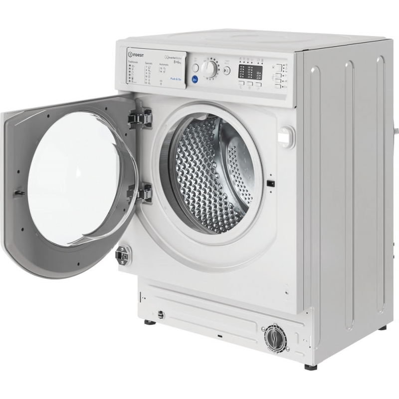 Indesit BI WDIL 861485 EU washer dryer Built-in Front-load White