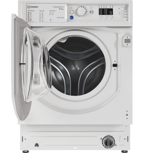 Indesit BI WDIL 861485 EU washer dryer Built-in Front-load White