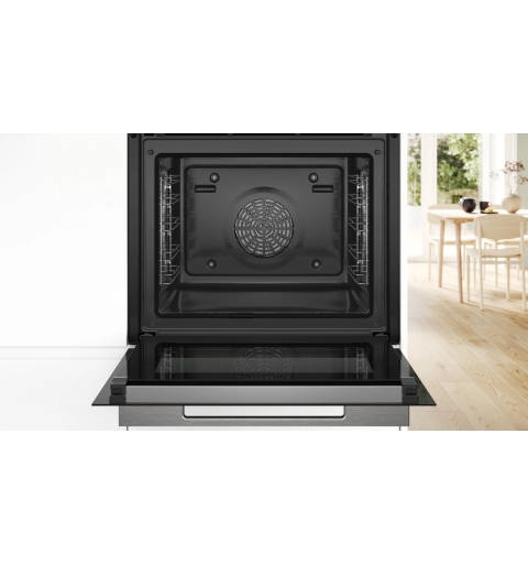 Bosch Serie 8 HRG7764B1 horno 71 L 3600 W Negro
